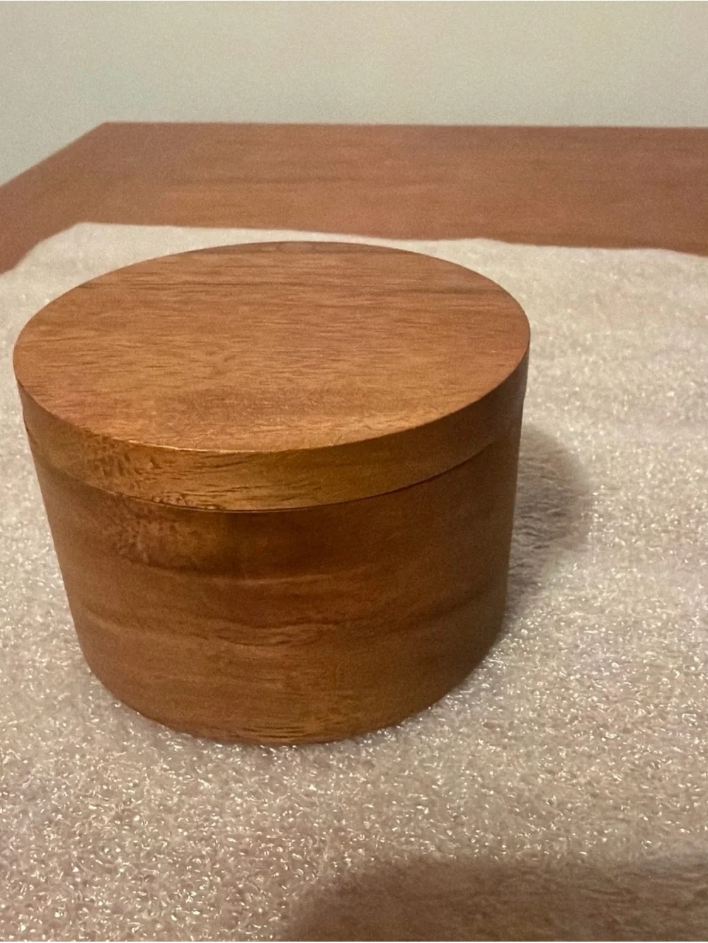 Wooden Box For Salt Spices Small Items Jewerly Storage Organization Tight Lid